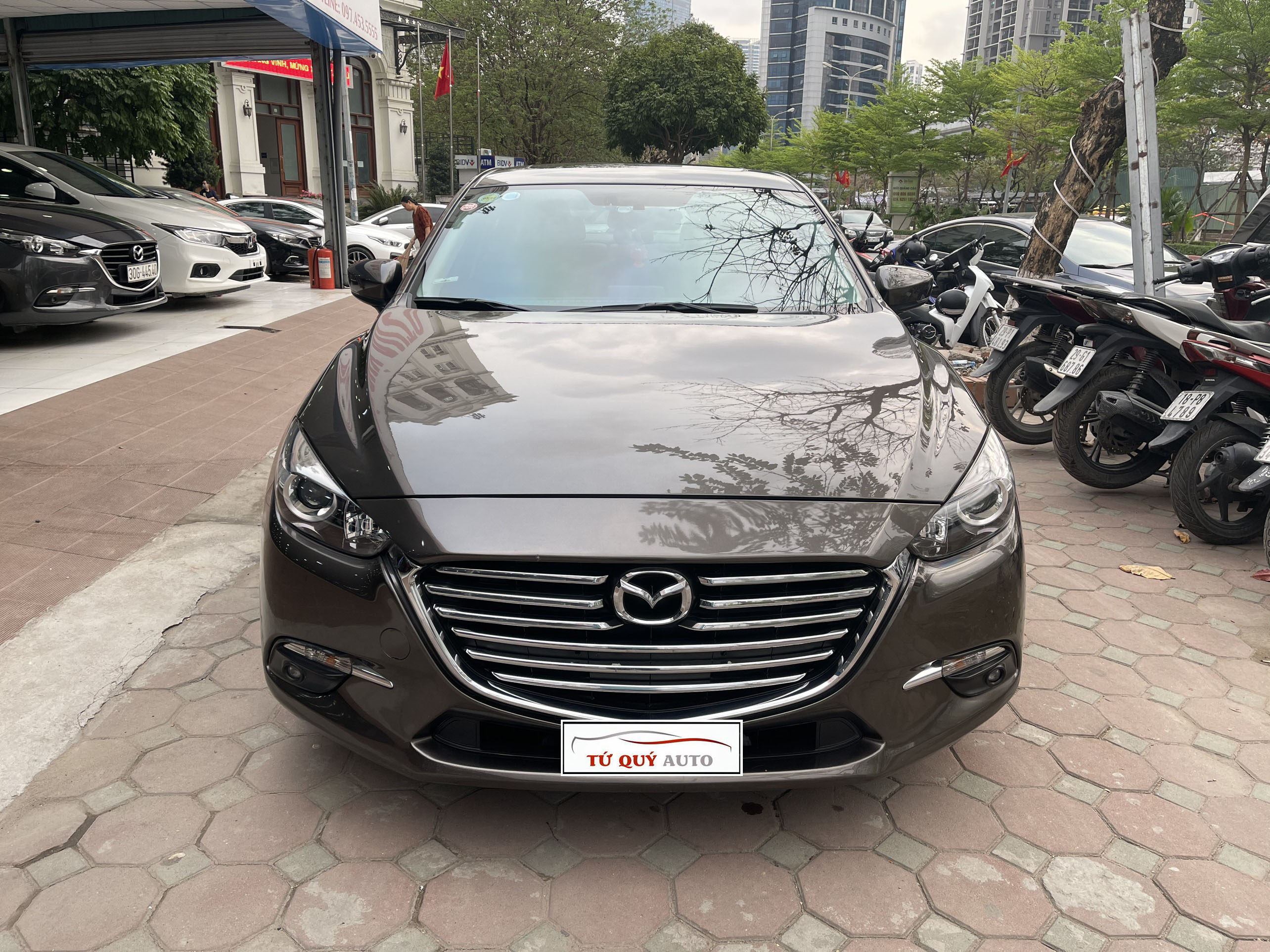 Xe Mazda 3 Facelift 1.5AT 2017 - Nâu