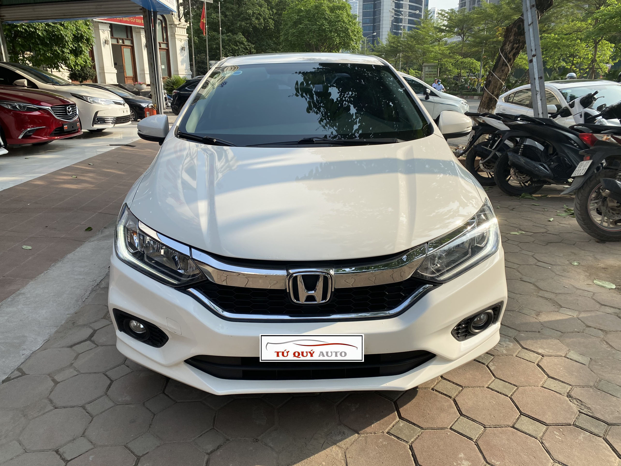 Xe Honda City 1.5CVT 2019 - Trắng