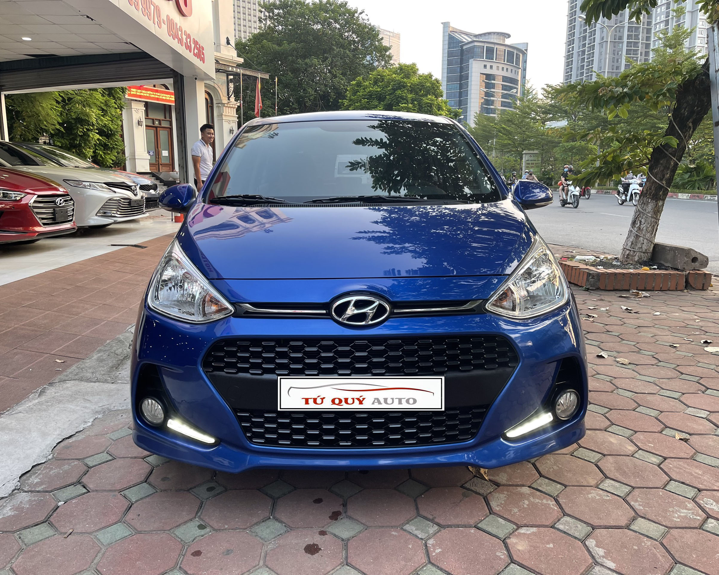 Xe Hyundai i10 1.2AT 2019 - Xanh