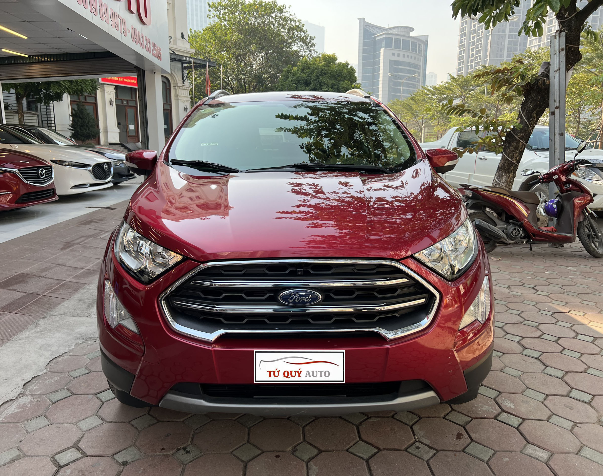 Xe Ford EcoSport Titanium 1.5AT 2019 - Đỏ