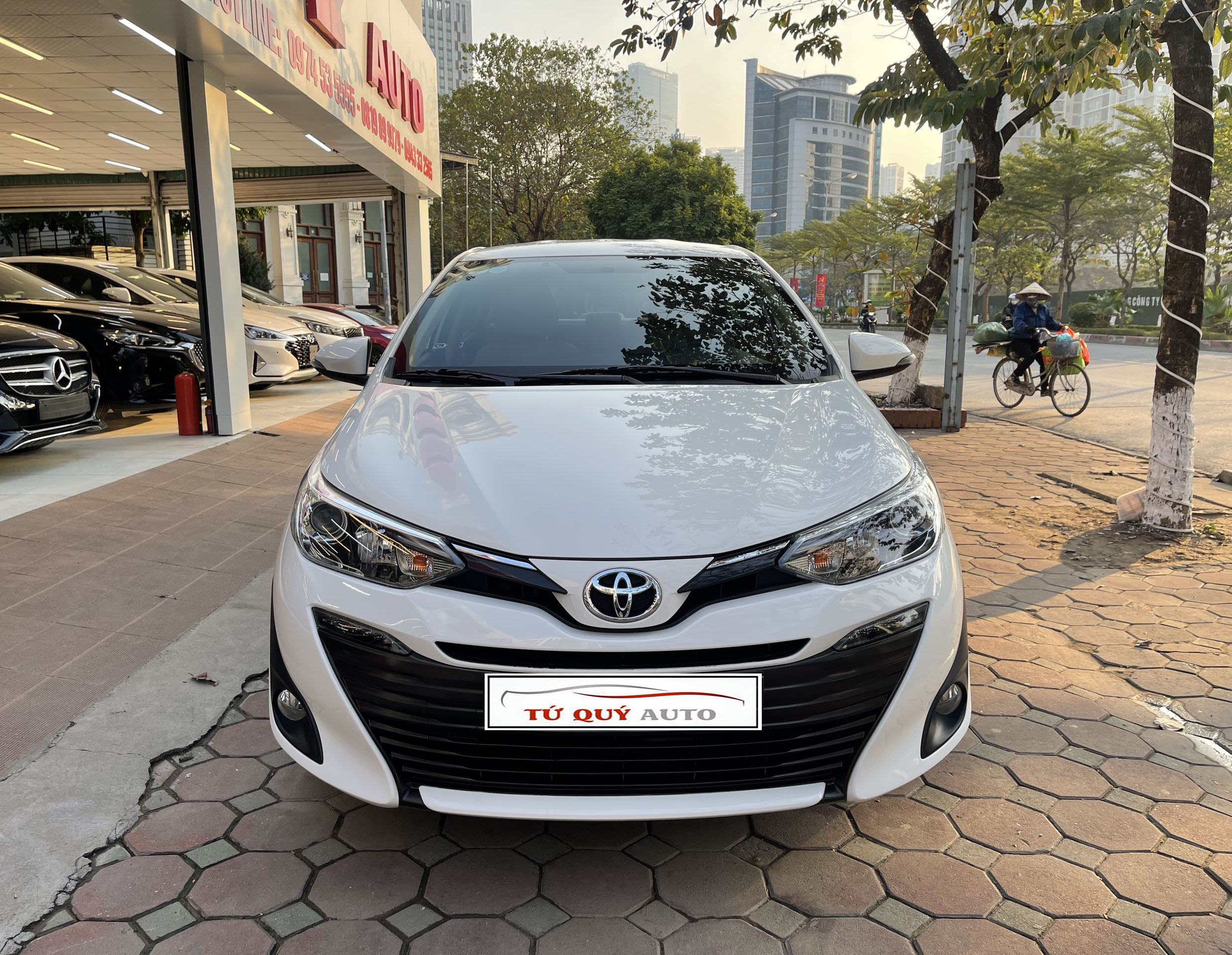 Xe Toyota Vios 1.5G 2019 - Trắng