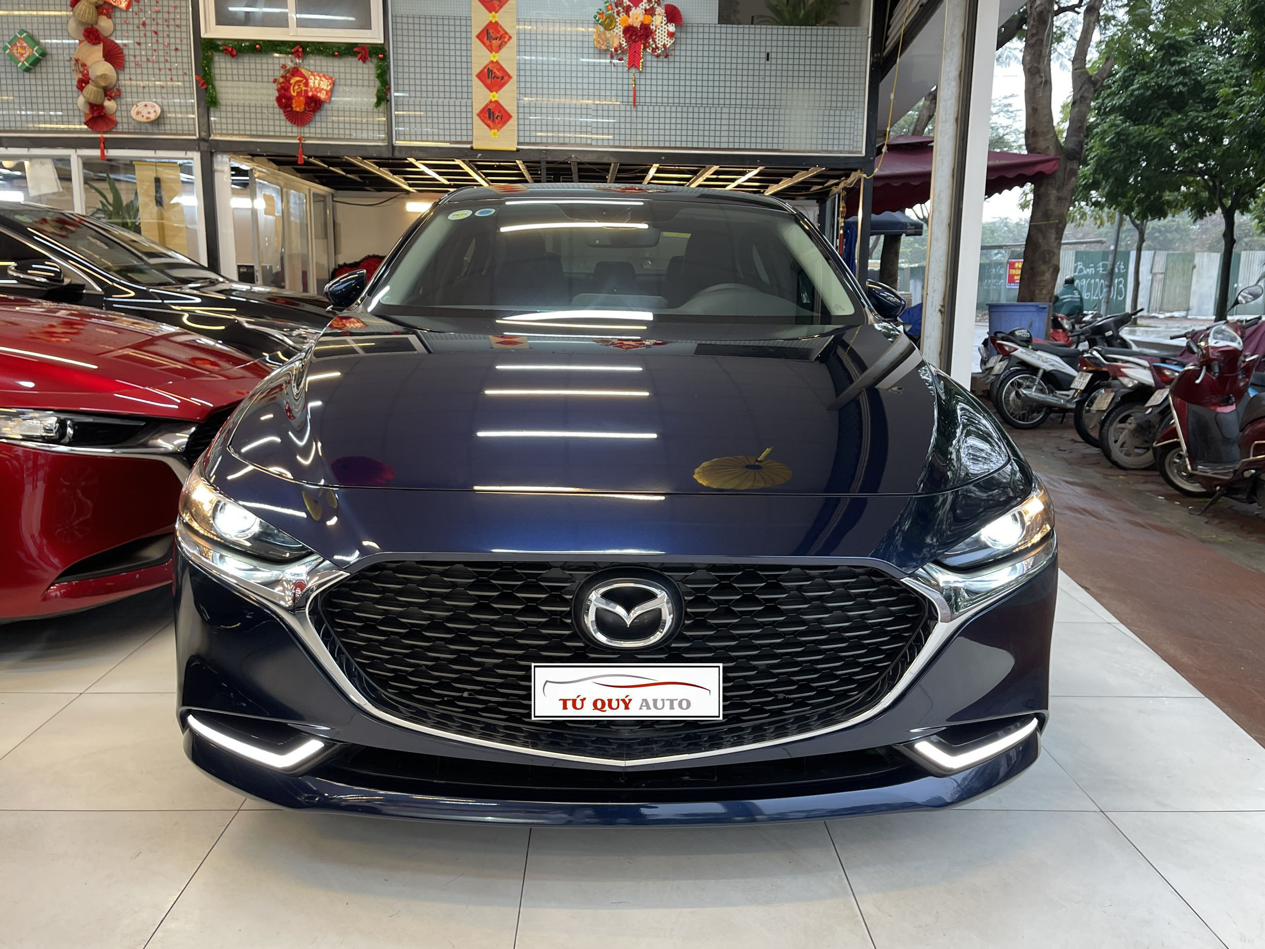 Mazda 3 15L Luxury 2022  Màu xanh đen  Giảm sốc 55 triệu