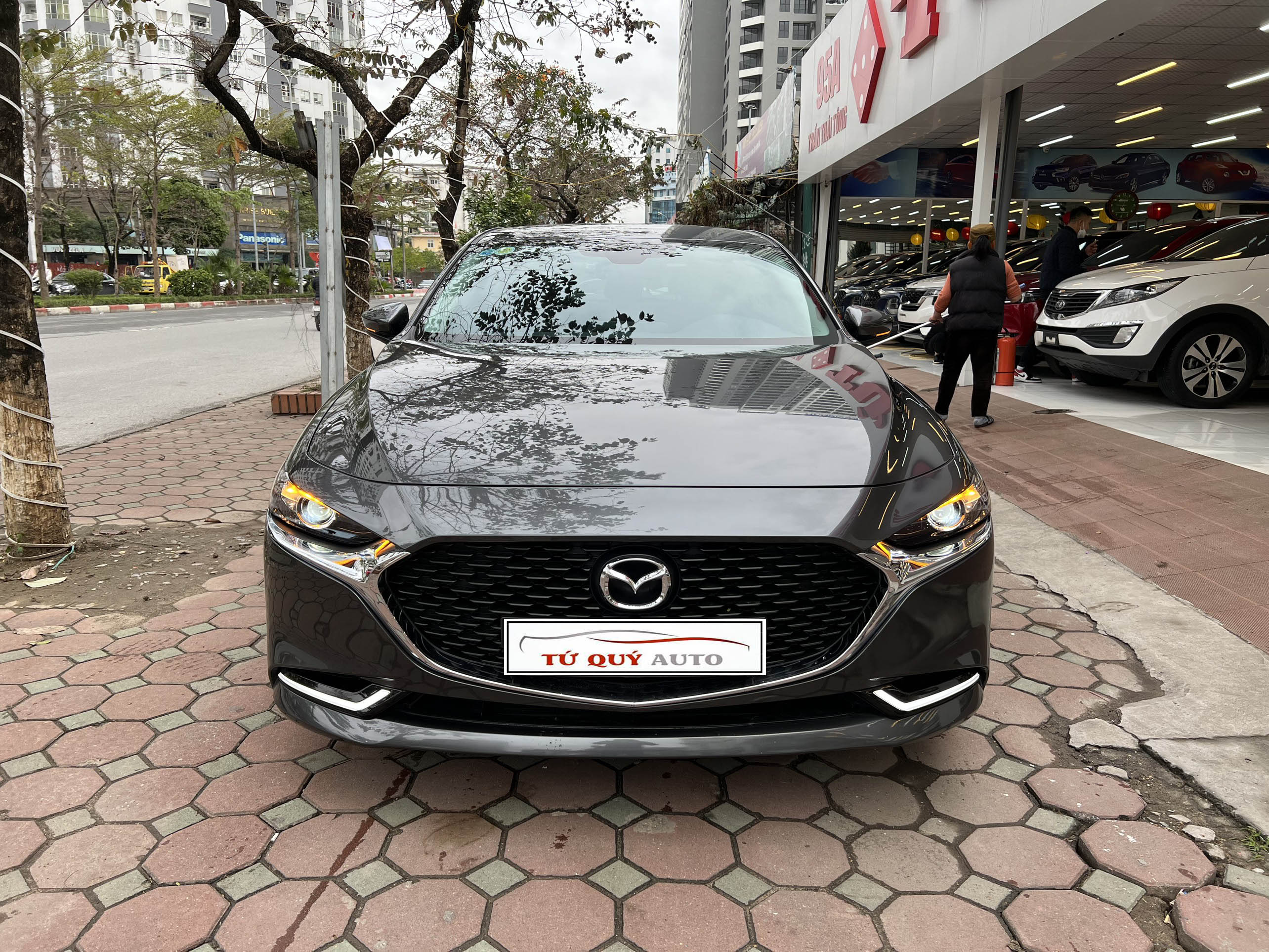 Xe Mazda 3 sản xuất 2018 màu xám 569tr