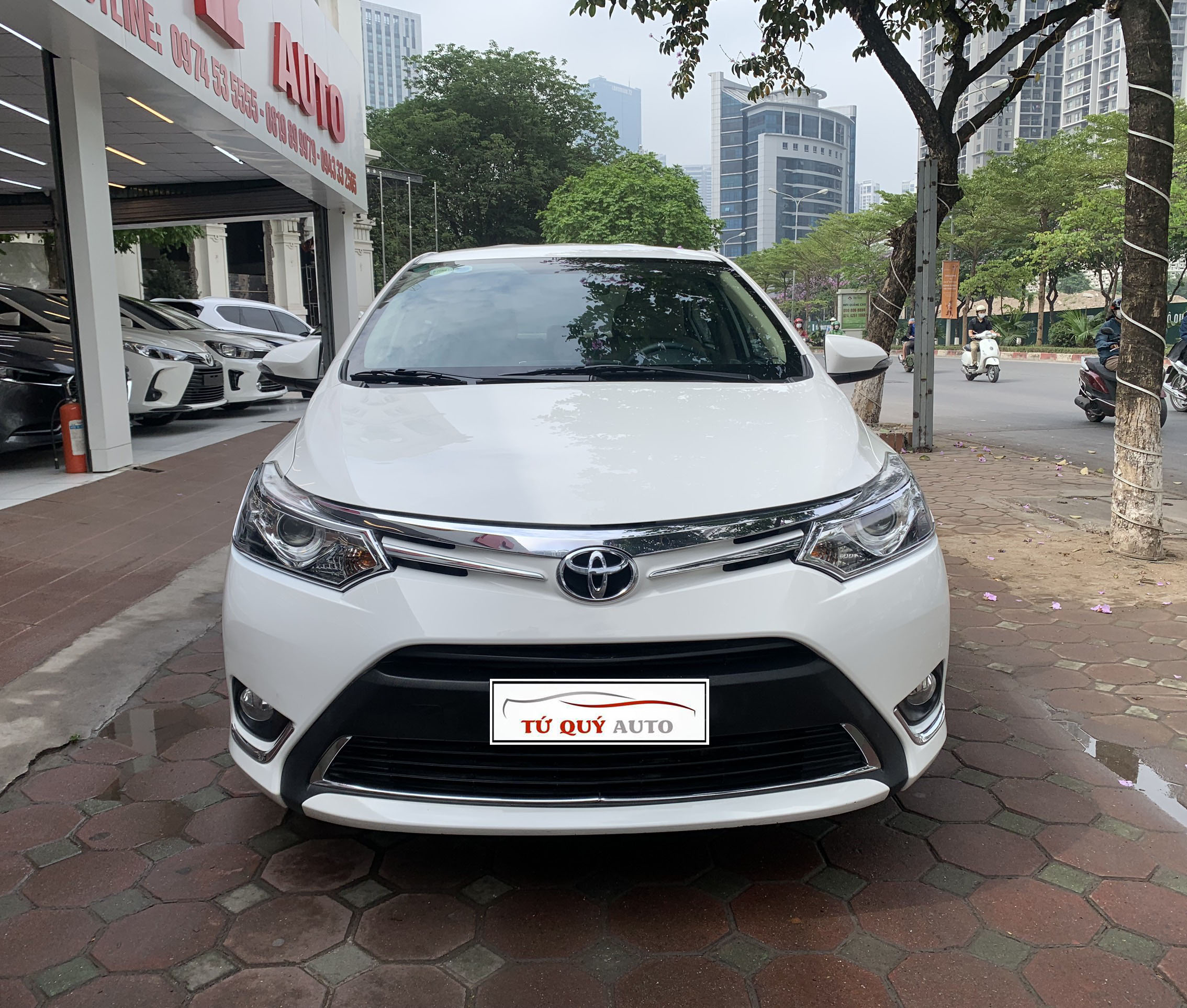 Xe Toyota Vios 1.5G 2017 - Trắng