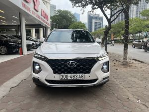 Xe Hyundai SantaFe HTRAC 2.4AT 2019 - Trắng