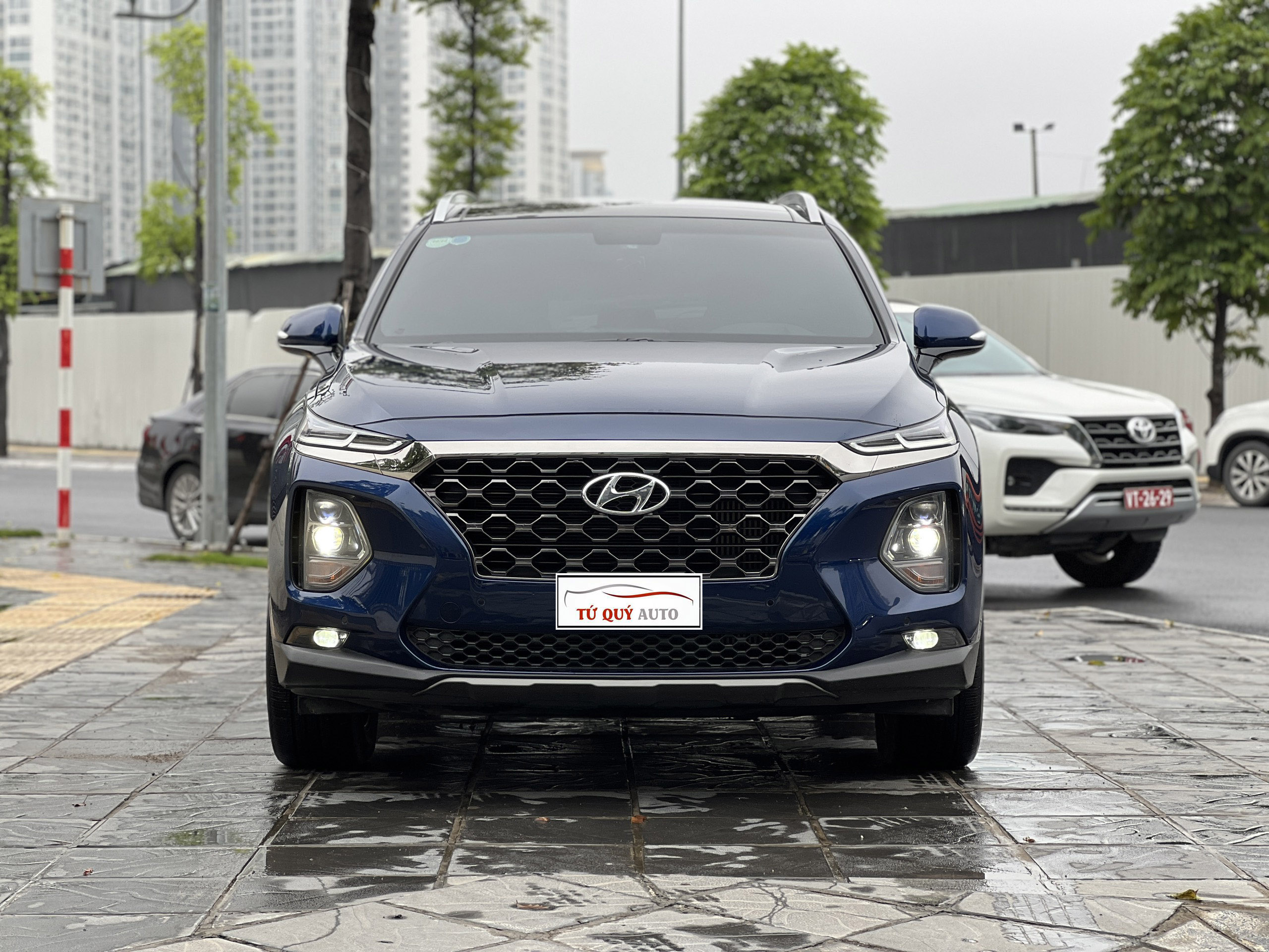 Xe Hyundai SantaFe Premium 2.2 CRDi 2019 - Xanh