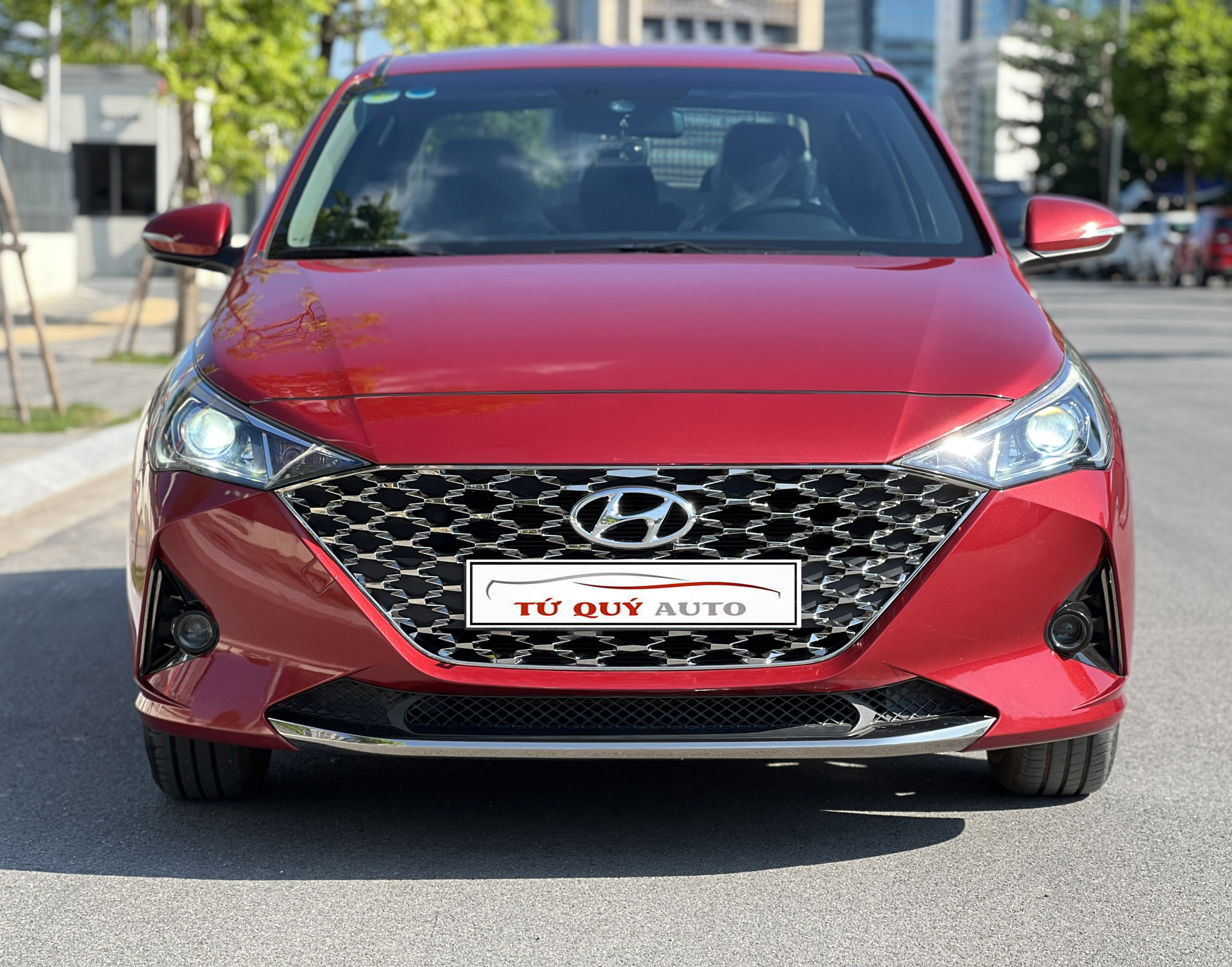Xe Hyundai Accent 1.4AT 2021 - Đỏ