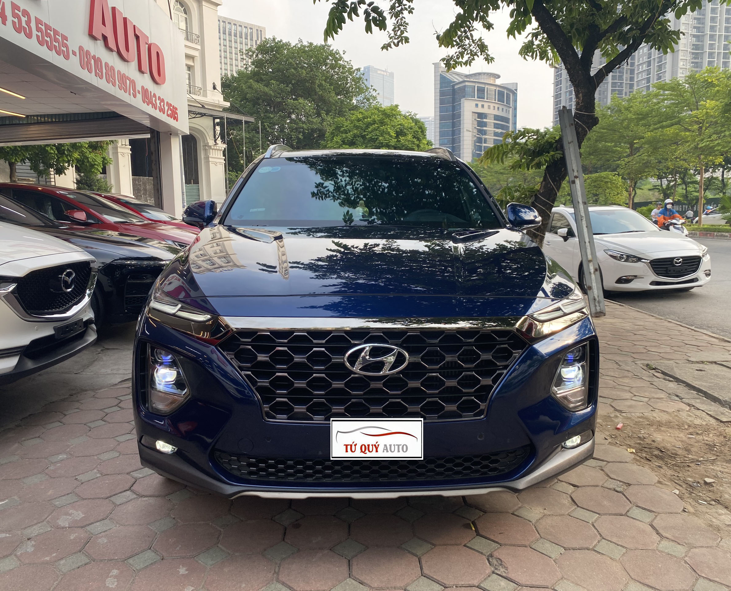 Xe Hyundai SantaFe Premium 2.2CRDi 2020 - Xanh