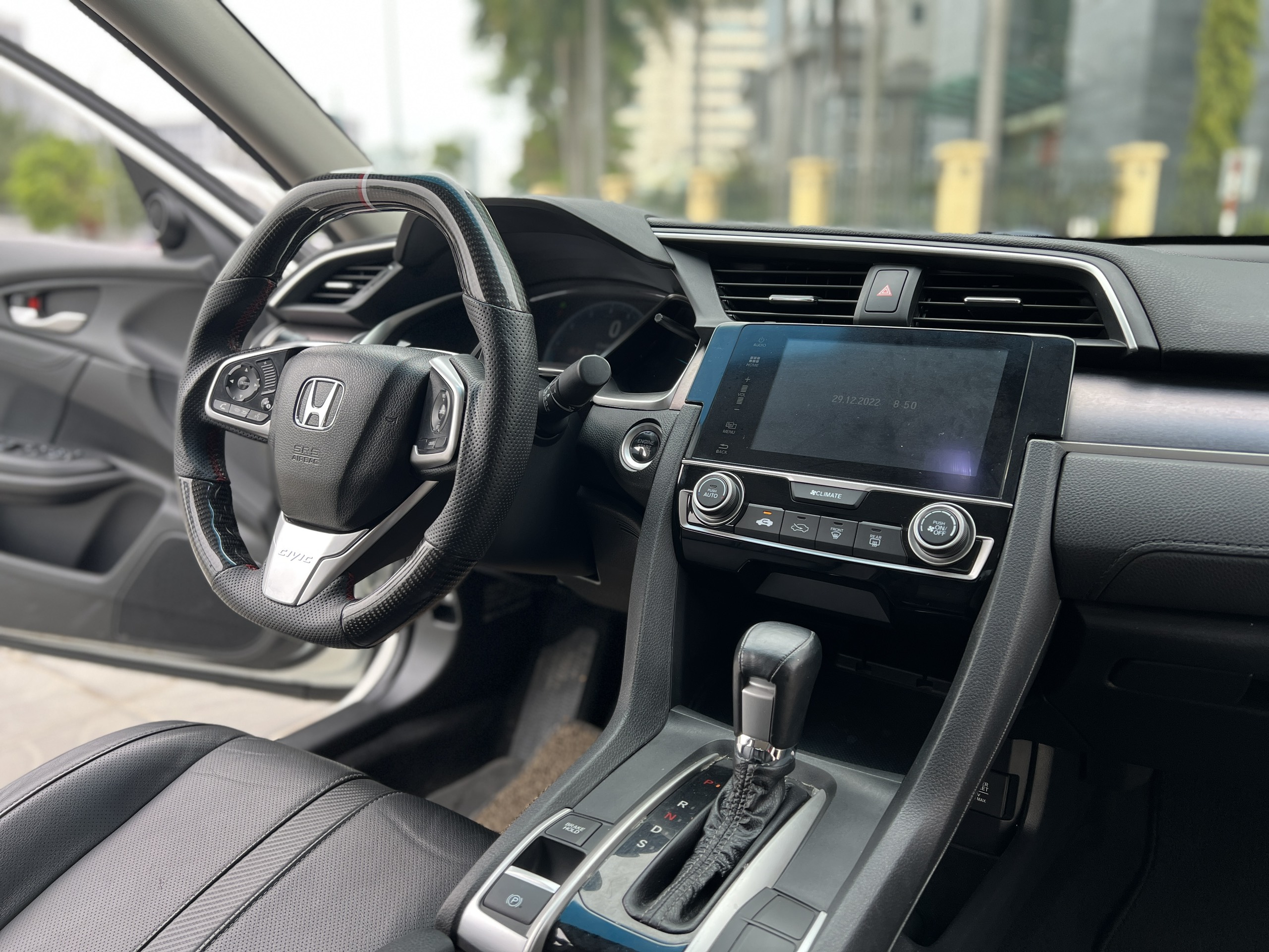 Xe Honda Civic 1.5L Turbo 2017 - Trắng