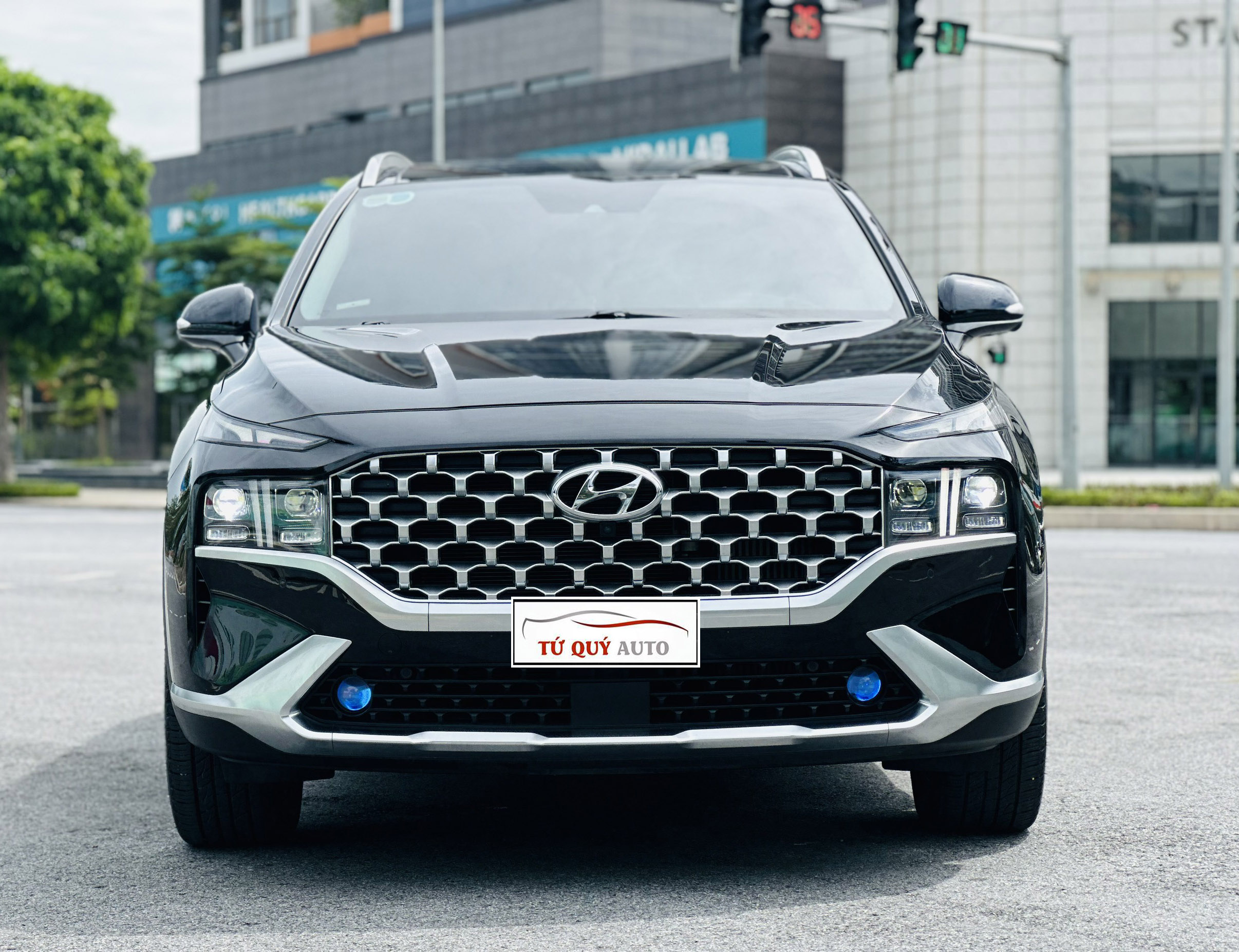 Xe Hyundai SantaFe Premium 2.2 CRDi 2022 - Đen