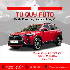 Xe Toyota Corolla Cross 1.8HV 2021 - Đỏ
