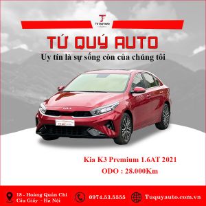 Xe Kia K3 Premium 1.6 AT 2021 - Đỏ