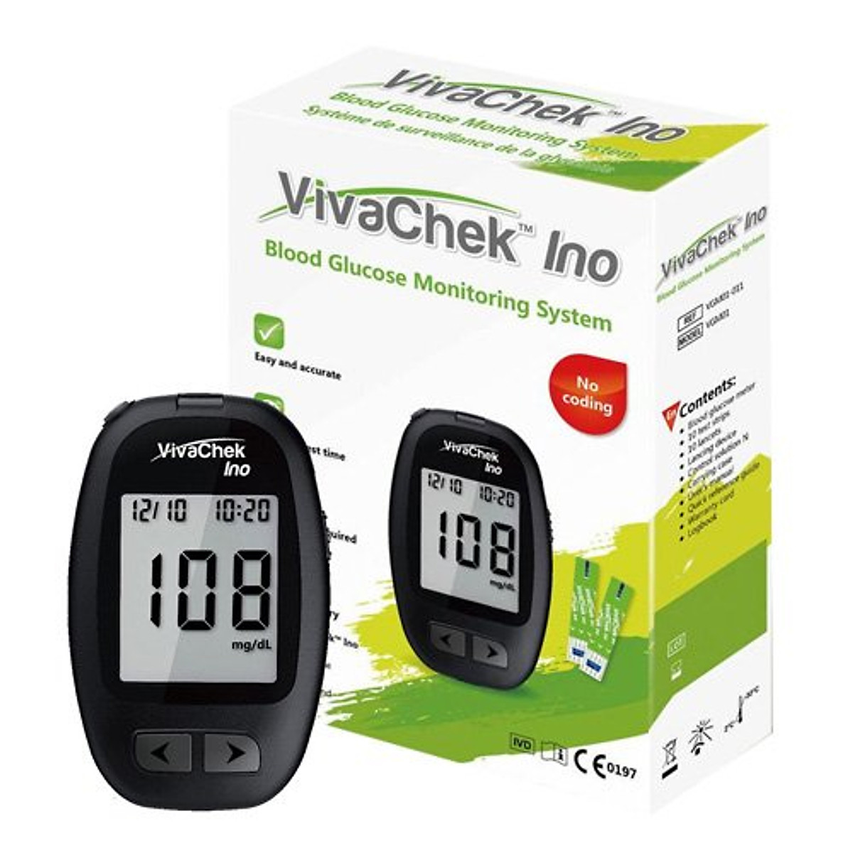 Máy đo đường huyết cao cấp  Vivachek Ino