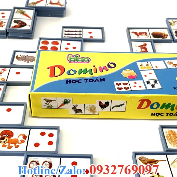 Domino học toán