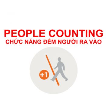 People Counting - Chức năng thông minh đếm người ra vào