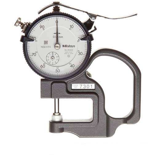 Thước đo độ dày đồng hồ 7301 (0-10mm/0.01mm)