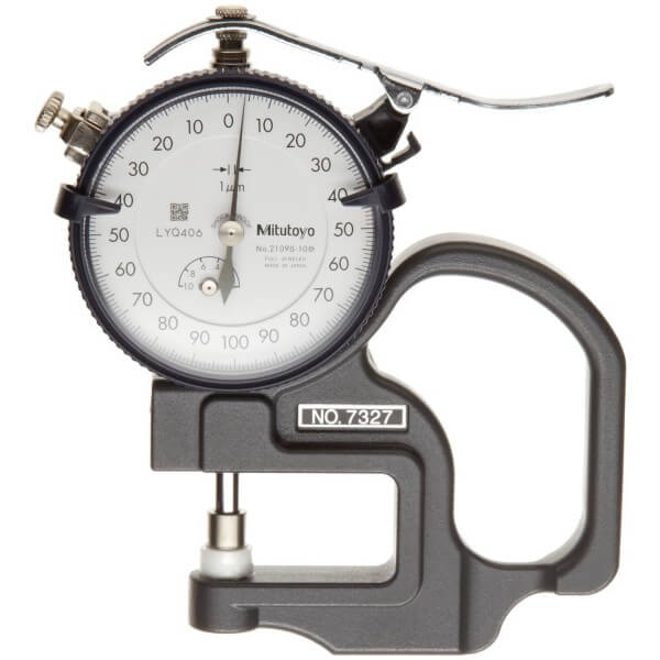 Thước đo độ dày đồng hồ 7327 (0-1mm/0.01mm)