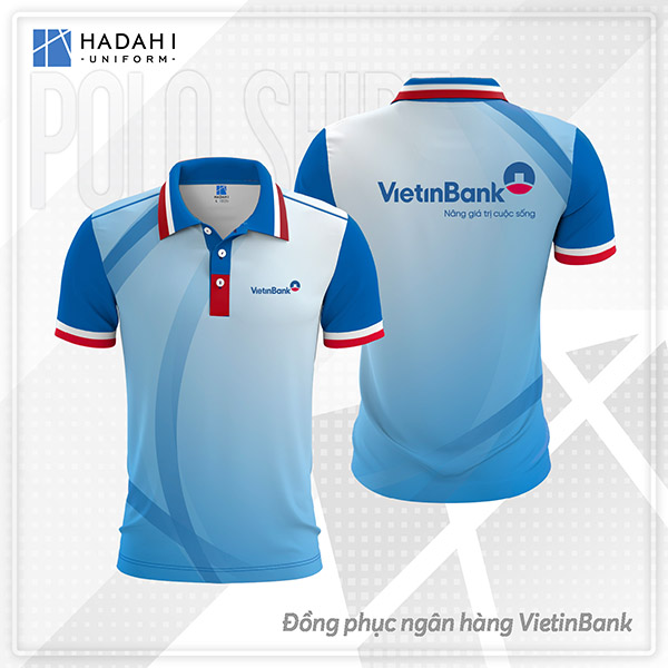 Thiết kế áo thun đồng phục ngân hàng Vietinbank (New)