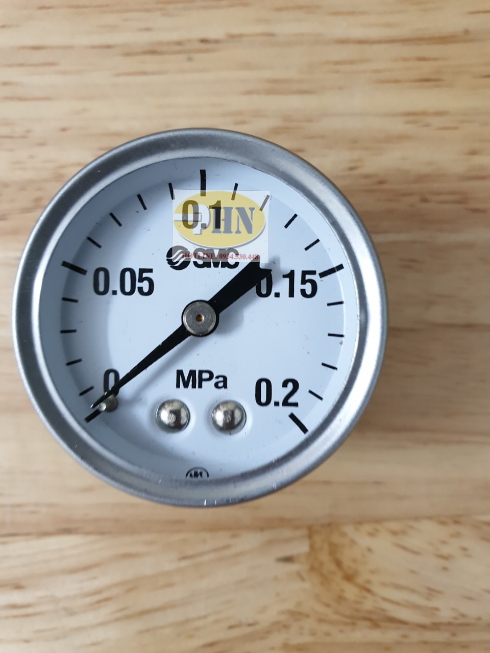Đồng hồ đo áp suất khí nén SMC 0,2kg