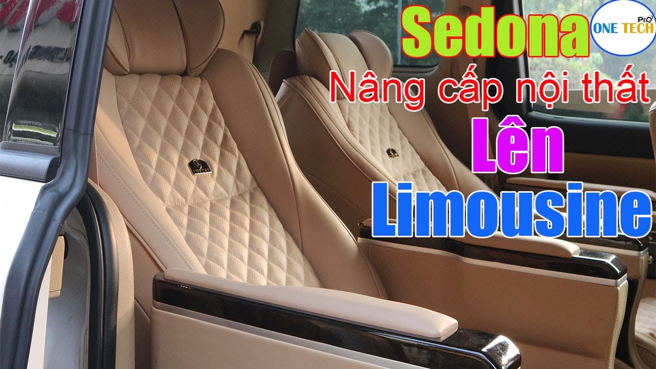 KIA SEDONA nâng cấp nội thất lên Xe Limousine, Độ ghế Limous