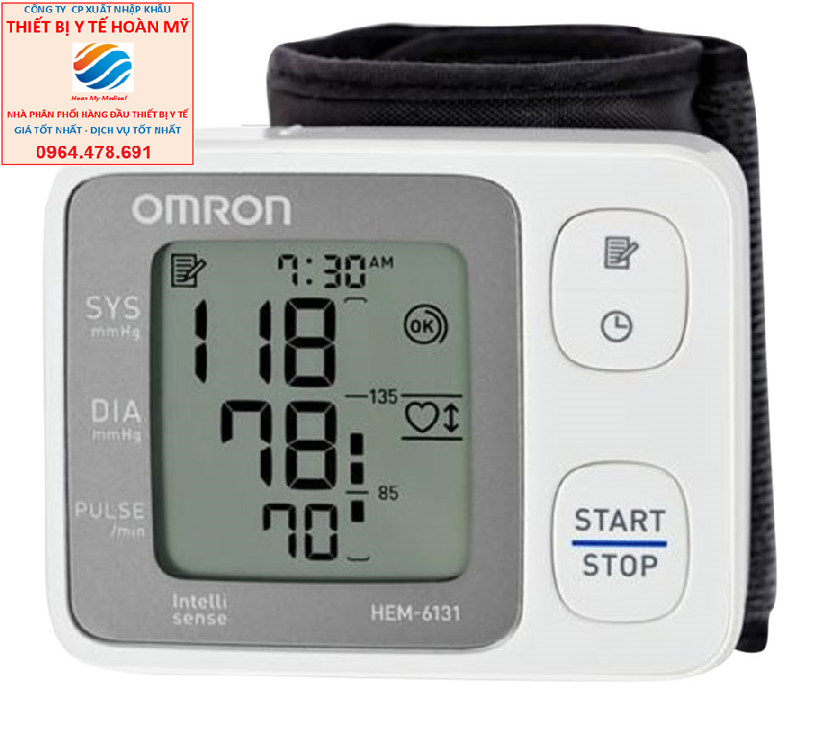 Máy đo huyết áp cổ tay HEM-6131