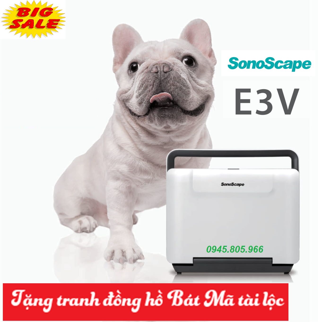 Máy siêu âm thú y SonoScape E3V