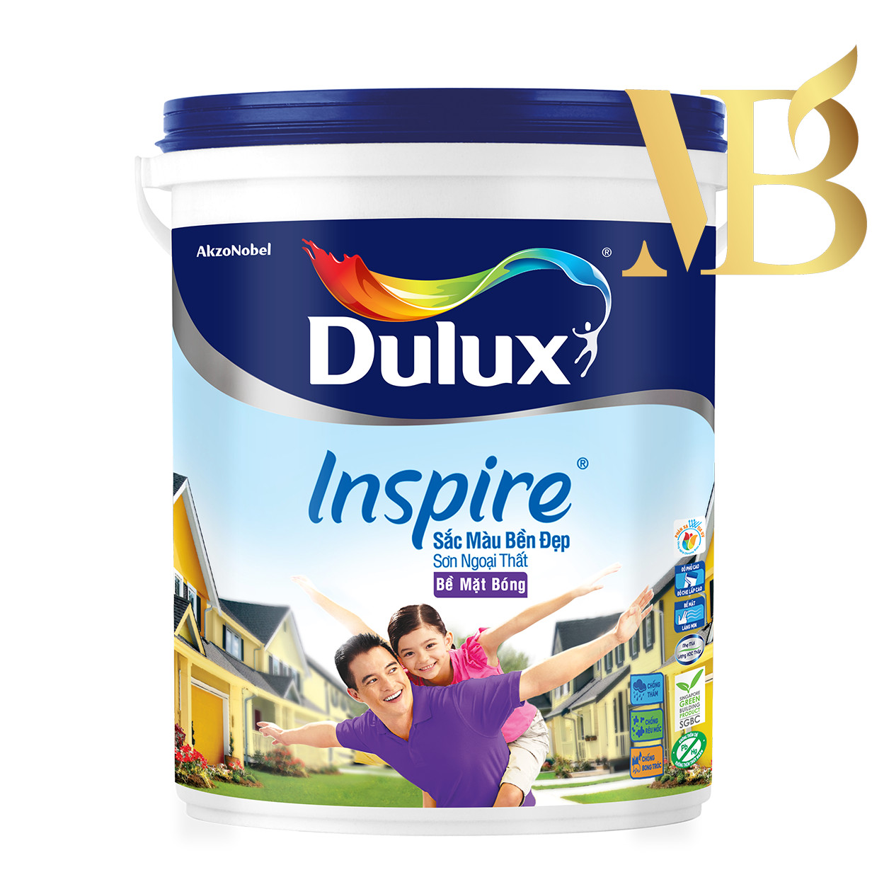 Dulux Inspire 79AB Ngoại Thất Bề Mặt Bóng 5L
