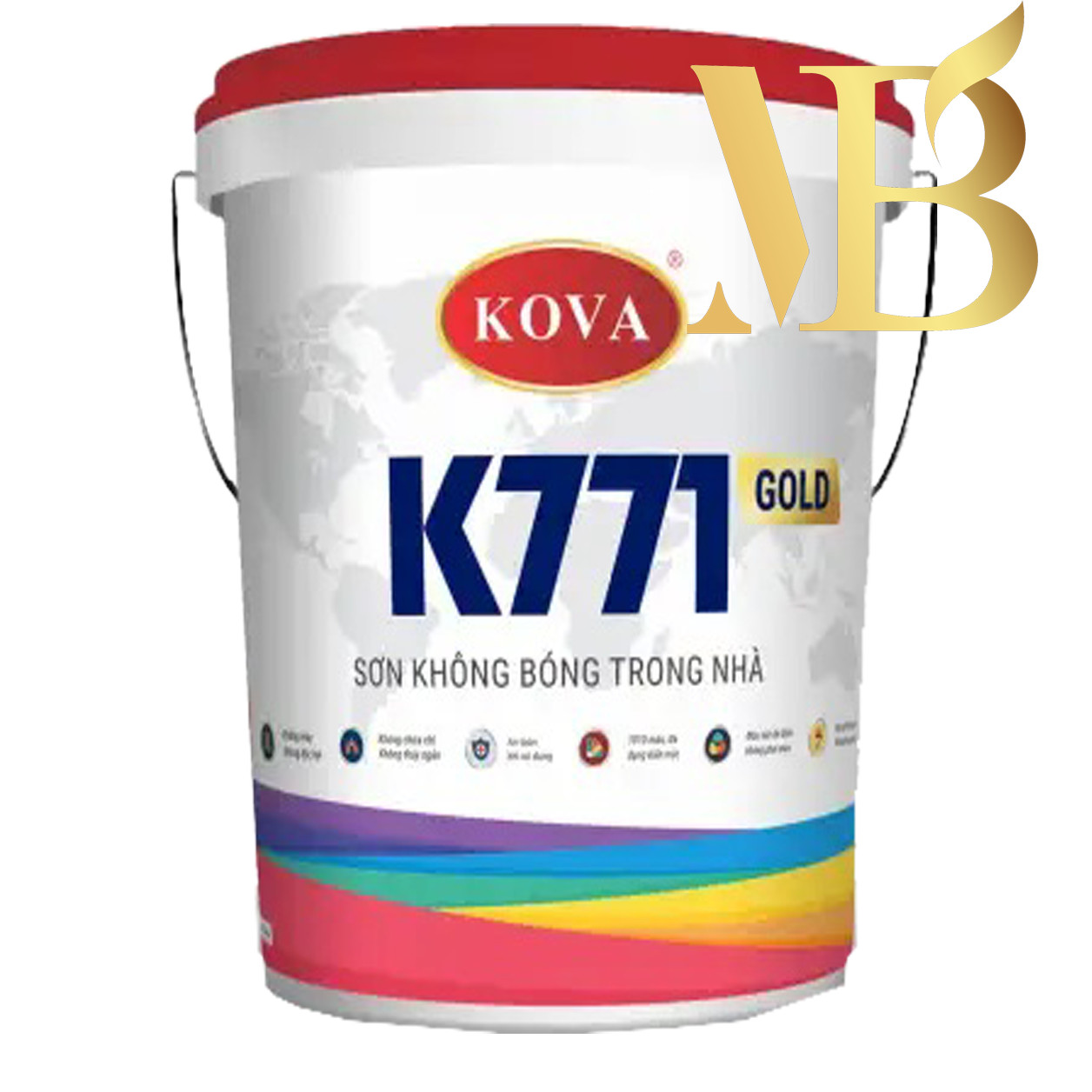 Sơn nội thất không bóng Kova K-771: Một loại sơn đặc biệt khiến cho bề mặt của bạn trông tuyệt vời mà không có hiệu ứng bóng. Sản phẩm sơn nội thất không bóng Kova K-771 mang lại cho ngôi nhà của bạn một nét sang trọng và tinh tế, sức sống và sự độc đáo.