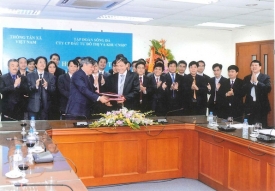 Lễ ký Hợp đồng hợp tác đầu tư Dự án TTXVN