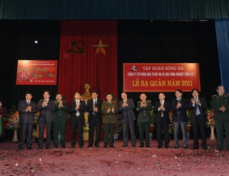 Lễ ra quân Công ty CP đầu tư đô thị và KCN Sông Đà 7 năm 2011