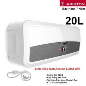 Bình Nóng Lạnh Ariston 20L Slim2 20R