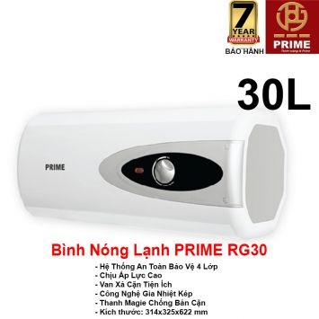 Bình Nóng Lạnh Prime 30L RG30