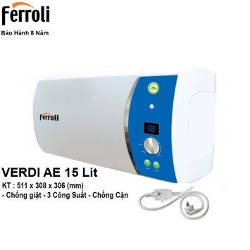 Bình Nóng Lạnh Ferroli VDAE15 (15 Lít)