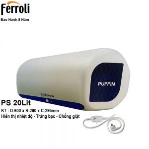 Bình Nóng Lạnh Ferroli PUFFIN-PS20 (20 Lít)