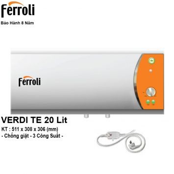 Bình Nóng Lạnh Ferroli VDTE20 (20 Lít)