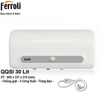 Bình Nóng Lạnh Ferroli QQSI30 (30 Lít)