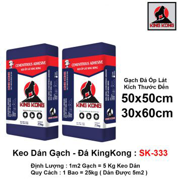 Keo Dán Gạch KingKong SK333