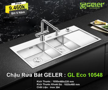 Chậu Rửa Bát Geler GL Eco 10548