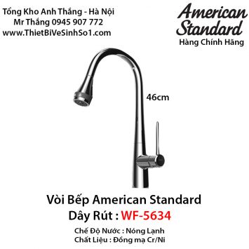 Vòi Rửa Bát Nóng Lạnh American Standard WF-5634