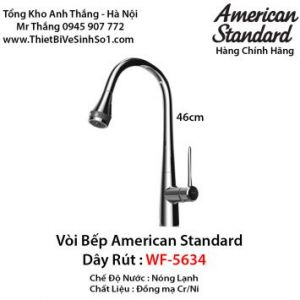 Vòi Rửa Bát Nóng Lạnh American Standard WF-5634