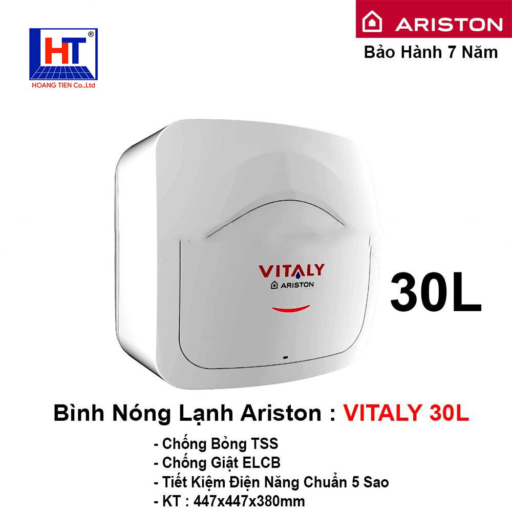 Bình Nóng Lạnh Ariston 30L Vitaly